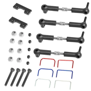 1 Bộ Trước Và Sau Rộng Sway Bar Chống Cuộn Bar Bộ Cho Traxxas 1 / 16 Slash E-Revo RC Xe Nâng Cấp Phần Phụ Kiện