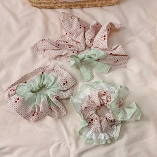 Khăn Scrunchy Cao Cấp cho Dây Buộc Tóc, Phụ Kiện Thời Trang Cho Nữ