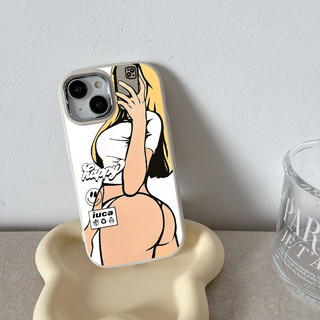 Vẻ đẹp sexy cho OPPO A96 A79 A78 A60 A57 A38 Realme C67 C65 C55 Reno 5, 6, 7, 8, 9 chống sụp đổ vỏ điện thoại