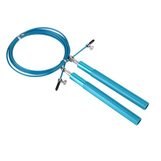 Dây nhảy FANGHUI, 360° Vòng bi xoay Dây nhảy, Dây nhảy bằng thép Dây bọc hợp kim nhôm Tay cầm có thể điều chỉnh Chiều dài cáp Nhảy dây Tập thể dục tại nhà