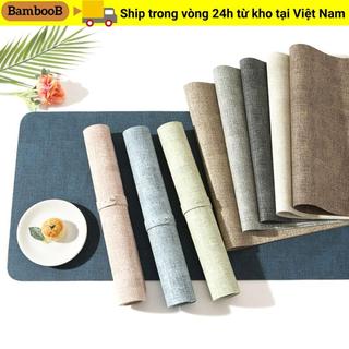 Thảm chuột bằng da BAMBOOB 80 * 40cm Thảm chuột bàn phím cực lớn chống trượt hiện đại