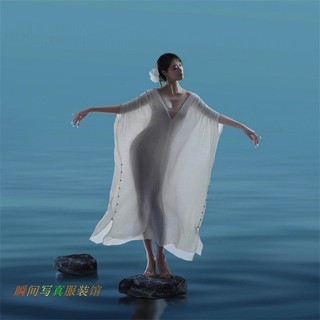 Studio Ảnh Cổ Điển Phong Cách Hy Lạp và Sanya, Đầm Trắng Nhẹ Nhàng cho kỳ Nghỉ Biển