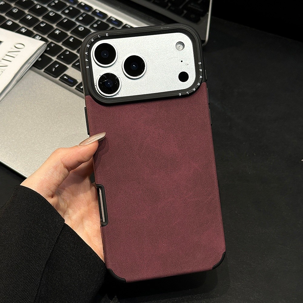 Ốp Điện Thoại Da Nhung Hươu Cho iPhone 17 Pro Max 16 15 14 13 Vỏ Bảo Vệ Chống Sốc