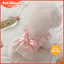 Quần áo dễ thương cho mèo Chó Váy sọc tay bay nhỏ dễ thương Chó nhỏ Teddy Vàng Gradient Quần áo mèo Muppet