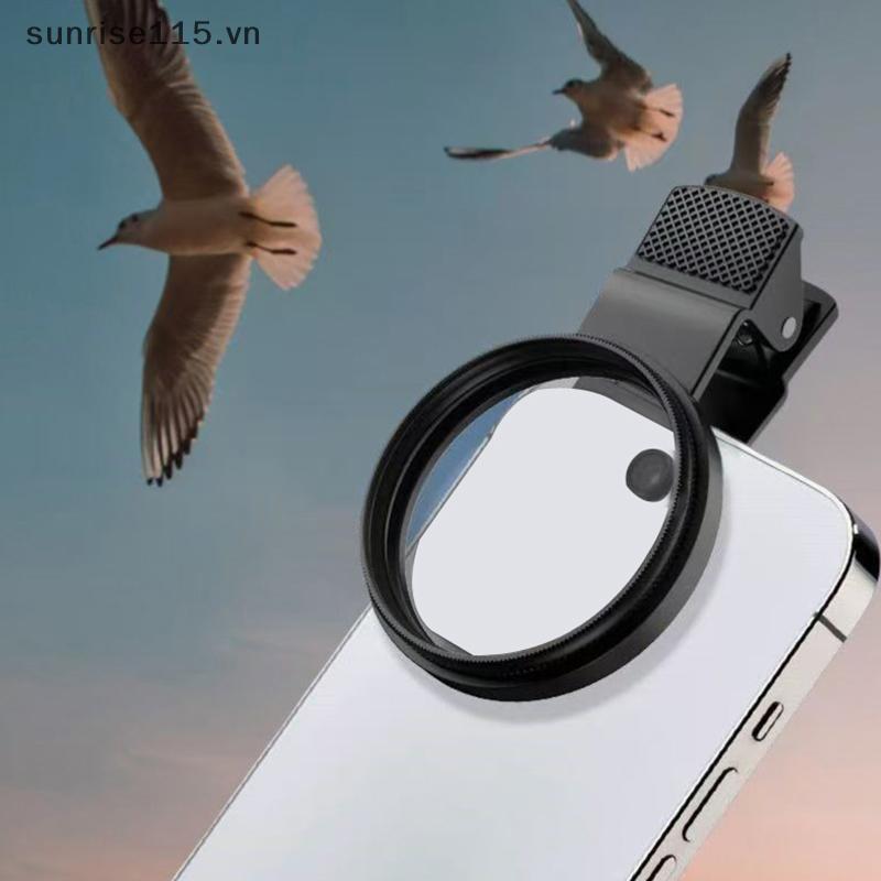 Bộ lọc ống kính phân cực chụp ảnh di động SRVN có kẹp CPL Polarizer Loại bỏ phản chiếu và bộ lọc độ phân giải cao.