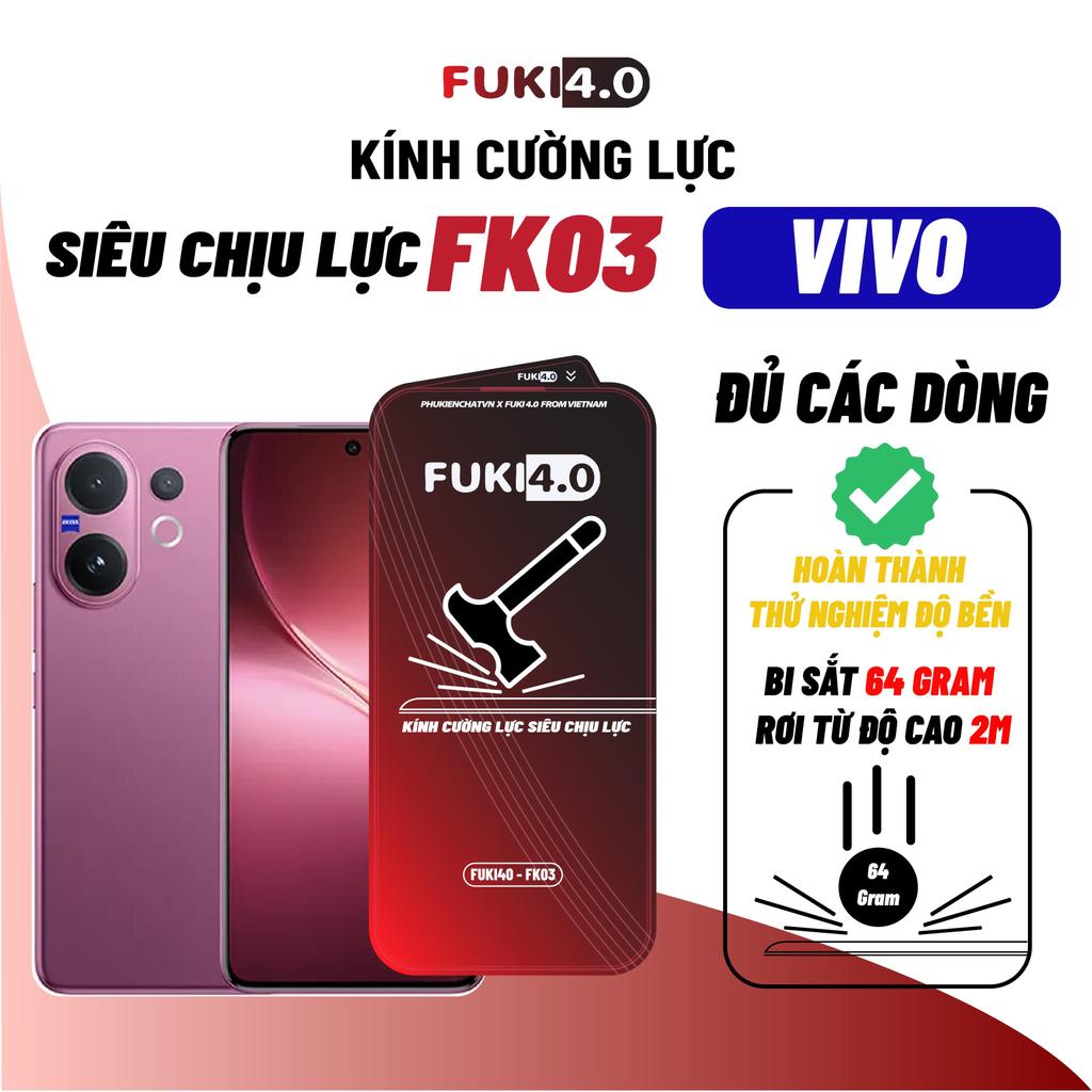 Kính cường lực FUKI 4.0 FK01 cho Xiaomi 18 17 Promax/ Ultra/ Pro 15 14 siêu full viền, có khung trợ dán, vân tay nhạy – ảnh mô tả chi tiết 4