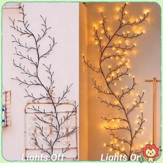 Đèn dây cây nho LED – Đèn tường 48 / 72 / 96 / 144 Đèn LED trang trí ngày lễ USB Trang trí tường nhánh linh hoạt với 8 chế độ cho gia đình, tiệc tùng và ngày lễ