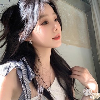 Bông tai ngôi sao zircon lấp lánh - Phong cách Hàn Quốc đơn giản, sang trọng