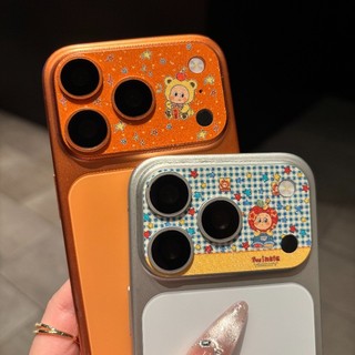 Dành Cho iPhone 17ProMax / 17Pro Phim Hoạt Hình Long Lanh Camera Bảo Vệ 17 Pro Max Ống Kính Miếng Dán Chống Trầy Xước Trong Suốt Mềm Phim