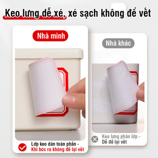 Nhãn dán văn phòng set 50 tem dán tiết kiệm, ghi chú linh hoạt, đánh dấu nhanh và ghi giá tiện lợi
