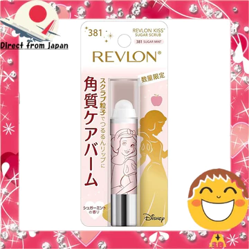 Revlon Kiss Sugar Scrub SANRIO Cinnamoroll 491 Sugar Mint Lip Scrub 2.6g - Hydrating, Exfoliating Lip Care, Lip Balm, Lip Cream Revlon Kiss Sugar Scrub SANRIO Hello Kitty 496 Peach Lip Scrub 2.6g - Sw