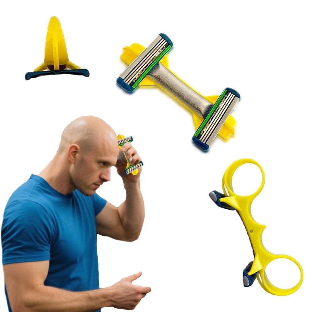 Máy cạo đầu cầm tay 2 trong 1 - Cắt tóc dễ dàng cho du lịch tại nhà
