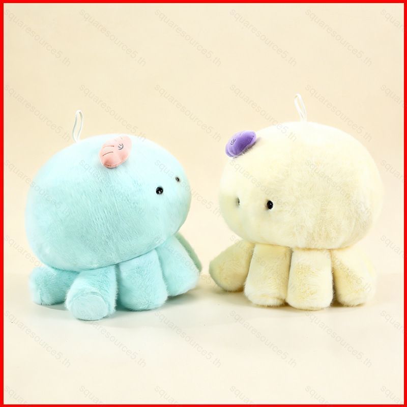 SQ5 Bạch Tuộc Dễ Thương Plushie Thạch Cá Đồ Chơi Nhồi Bông Mềm Cuddle Gối Đồng Hành Sang Trọng Búp Bê QS5