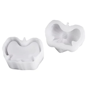Cc Khuôn Silicon Cho Nơ Bí Ngô Bảo Quản Hộp Đựng Trang Sức Phụ Kiện Người Tổ Chức Ốp Lưng Làm Thiết Kế Nhẹ