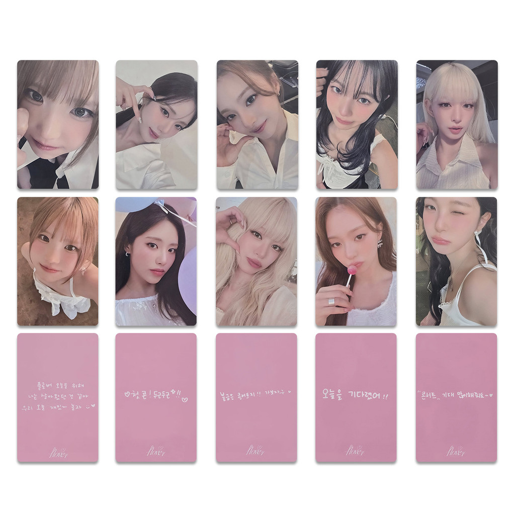 SQ3 5 Cái / bộ Fromis 9 LOMO Card TOUR THẾ GIỚI NGAY TOMORROW Park Ji Won Bưu Thiếp Bộ Sưu Tập Ngôi Sao Ngoại Vi QS3