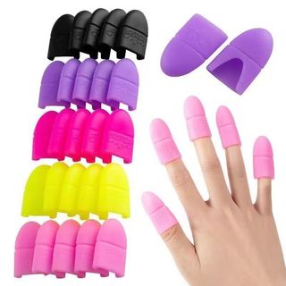 💦Silicone Loại Bỏ Móng Tay Tay Tay Thêu Chống Mệt Ngón Tay Tay Dụng Cụ Làm Móng Tay Bảo Vệ Tay Dễ Dàng Làm Sạch Tay Đa Năng Tay Người