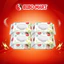 Combo 4 12 Khăn Giấy Ướt Huggies Không Mùi Không Chứa Cồn Làm Sạch Nhẹ Dịu Lành Tính Cho Bé 80 Tờ