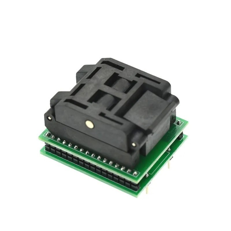 Mạch Tích Hợp TQFP32 QFP32 Sang DIP32 IC Lập Trình Viên Adapter Chip Kiểm Tra Ổ Cắm Đốt Ghế