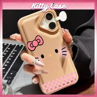 Ốp lưng iPhone 11/12/13/XR/14/15/16/17/7/XR Pro Max Plus cấu trúc khí nang họa tiết hình ảnh mèo hoạt hình quanh viền