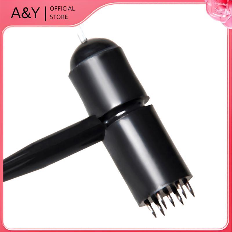 A & Y 1Pc Double Head Plum Blossom Seven Star Châm Cứu Dermal Hammer Needle Tool.