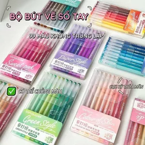 Bút Gel Morandi Nhiều Màu Học Sinh Dễ Sử Dụng Đánh Dấu Chất Lượng Cao Thời Trang Nhiều Màu Đa Năng