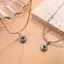 Mặt dây chuyền choker mắt xanh style cổ điển Thổ Nhĩ Kỳ - Quà tặng thời trang