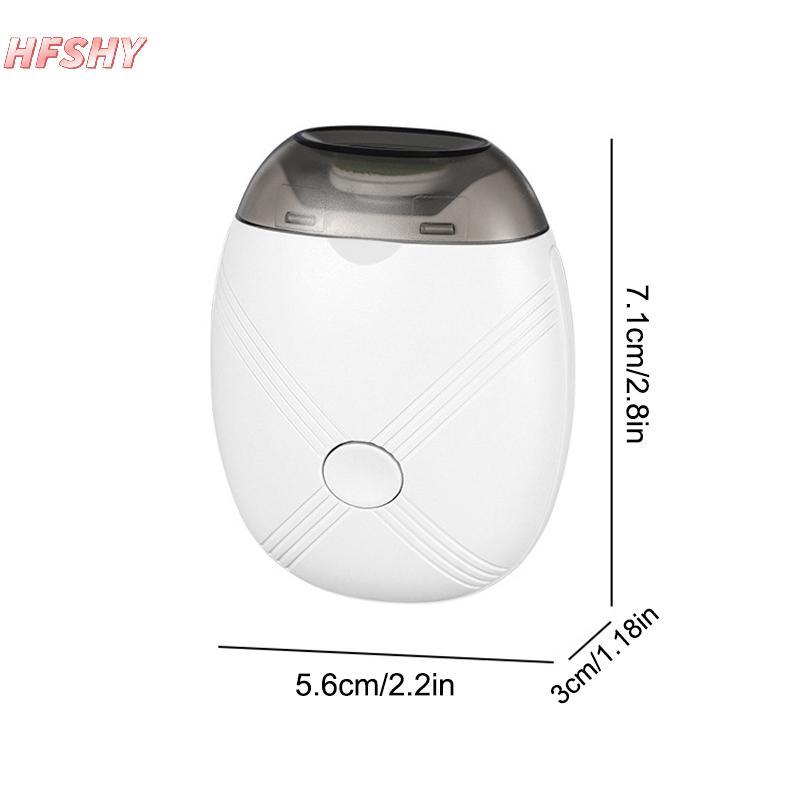 Máy cắt móng tay di động HFSHY Máy cắt móng tay bằng điện có đèn Máy cắt móng tay đánh bóng Máy cắt móng tay với 3 tốc độ có thể điều chỉnh VN