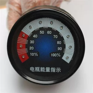 Đồng hồ đo điện ba bánh Đồng hồ đo điện Đồng hồ đo pin Đèn báo pin 48v60V
