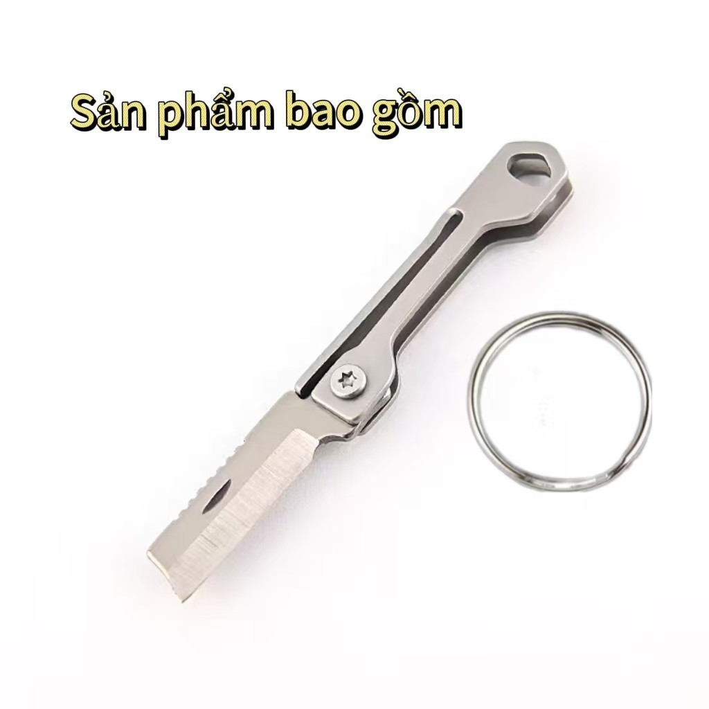 【COD】Dao đa năng hình dao gấp EDC, vừa là công cụ rạch thùng mạnh mẽ, vừa là phụ kiện tiện ích để mang theo bên mình.