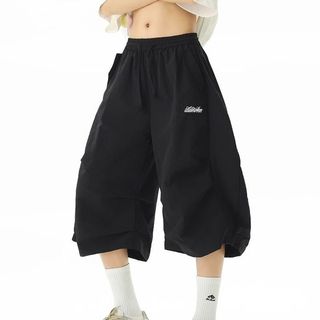 Quần Harem dáng rộng thời trang dành cho giới trẻ có chi tiết thêu