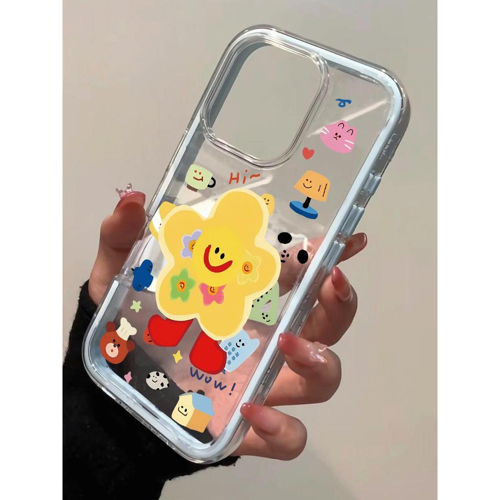 Ngôi sao búp bê cho iPhone 17 16Promax trường hợp 15 11 3 trong 1 bezel