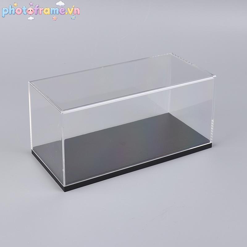 Khung ảnh 1: 32 Xe Ô Tô Mô Hình Hộp Bảo Vệ Trong Suốt Acrylic Bụi Bìa Cứng Bảo Quản Giá Đỡ VN
