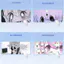Miếng Lót Chuột Lớn Anime Moe Girl - Thảm Để Bàn Nhân Vật Dễ Thương Nhật Bản, Đế Cao Su Chống Trơn Trượt 3 Mm