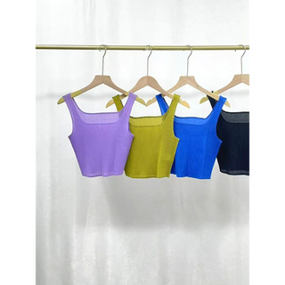 Áo Thun Miyake Nữcroptop slim-fit thời thượng, đơn giản mà trendy