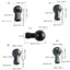 KIKIN 13 17 15 20 25mm Bộ chuyển đổi khớp với 1 sợi nữ 4 inch cho giá đỡ chân máy