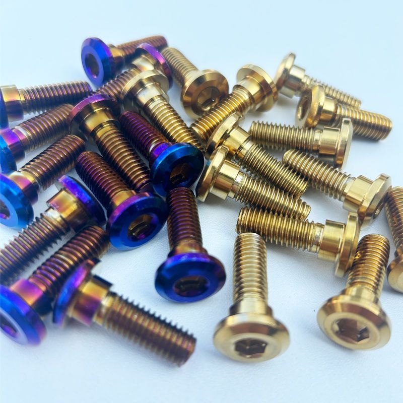 Vít M8*25/M8*30 lục giác mặt bích cho phanh đĩa xe máy điện
