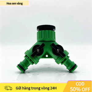 【COD】Bộ chia vòi vườn loại Y, kèm khớp nối nhanh, giúp lắp đặt và tháo rời dễ dàng cho việc tưới tiêu hoặc rửa xe.