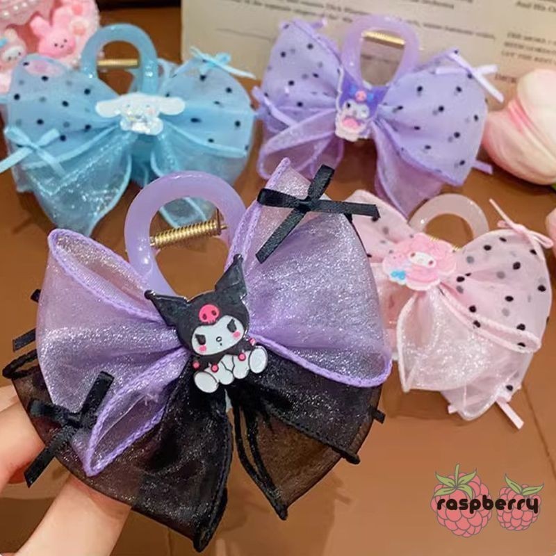 Kẹp Tóc Kuromi Lấy Kẹp Tóc Bé Gái Cá Mập Kẹp 2024 Phong Cách Mới Bé Gái Lưng Đầu Gãy Tóc Dụng Cụ Tiện Dụng Kẹp Tóc