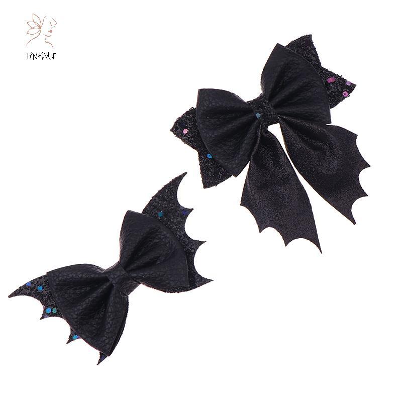 Kẹp Tóc Hình Dơi Chunky Cho Lễ Hội Halloween, Phụ Kiện Tóc Cute dành cho Các Bạn Nữ