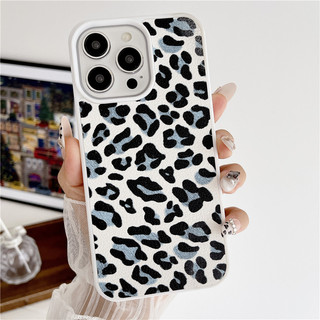 Ốp điện thoại doanh nhân in họa tiết da báo thời trang cao cấp cho iPhone 17 16 15 14 13 12 11 Pro Max Air Cover