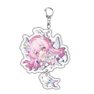 Gantungan Kunci Karakter Honkai Star Rail Akrilik Bening Transparan Keychain Hadiah Anime Kawai Kado Figure Gift