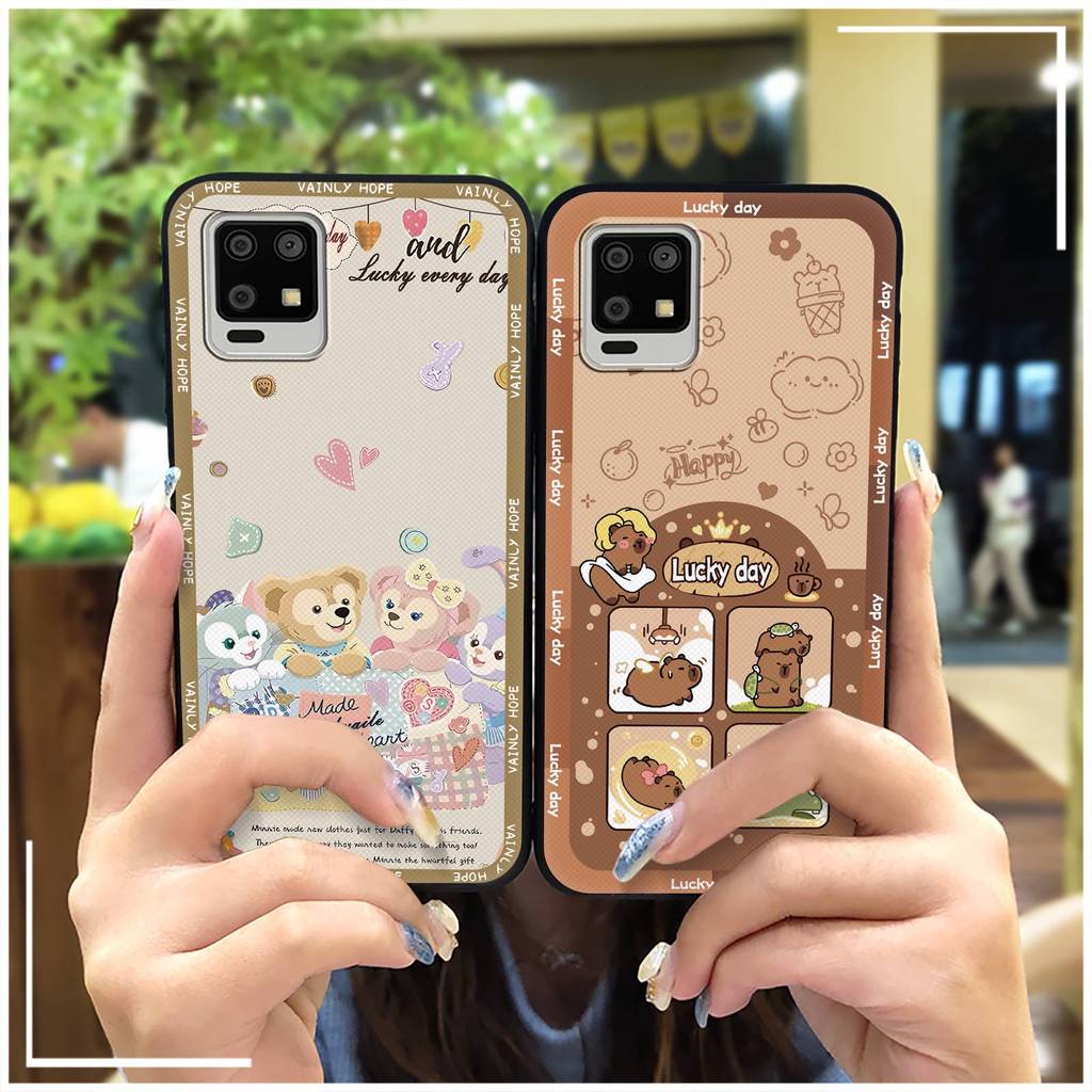Ốp Điện Thoại Dễ Thương Cho Sharp Aquos Zero6 / Aquos Air Bọc Toàn Bộ TPU Bảo Vệ Chống Sốc Va Đập, Chống Thấm Nước, Phim Hoạt Hình, Chống Bụi Bẩn, Graffiti