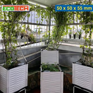 CHẬU GHÉP THÔNG MINH 50x50x55 Cm: Thẩm mỹ, kết cấu chắc, dễ lắp đặt, phù hợp mọi cây trồng đô thị.