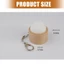 NAMA Dễ Thương Giả Hấp Bun Móc Khóa Mềm Đàn Hồi Phụ Kiện Điện Thoại Thích Hợp Cho Thanh Thiếu Niên Người Lớn Và Học Sinh Giảm Giá