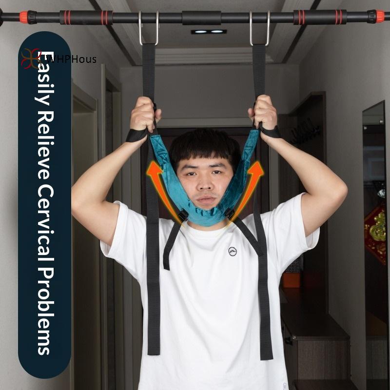 < WHPHous-t > Dây kéo cổ tử cung Ne Kéo dài Thiết bị điều trị thoái hóa cổ tử cung Khung kéo chỉnh hình cột sống cổ đẹp