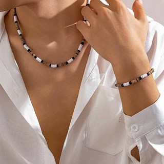 Những Sản Phẩm Mới: Vòng Tay Và Vòng Cổ Hạt Gỗ Vỏ Dừa Phong Cách Thời Trang Châu Âu Và Mỹ