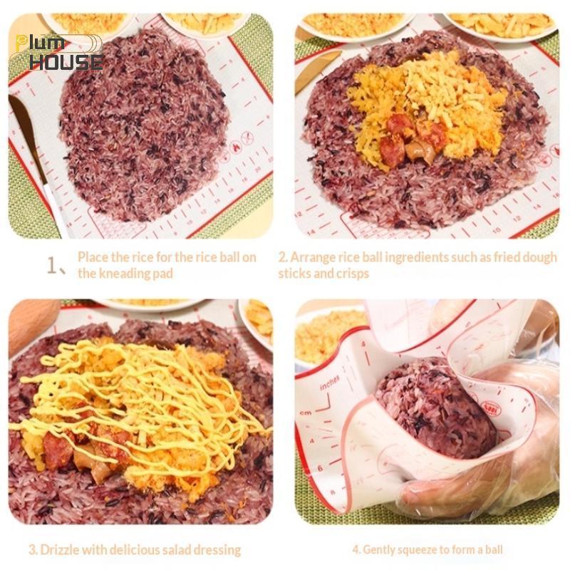 PlumHOUSE Silicone Nướng Bánh Ngọt Cán Nhào Miếng Lót Nhà Bếp Bánh Pizza Bột Chống Dính Chảo Bánh Ngọt Thảm VN