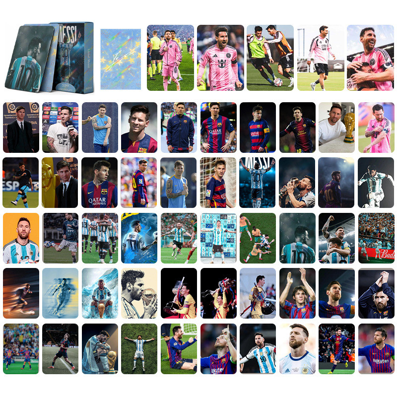 30-92 Chiếc Bóng Đá Bóng Rổ Ngôi Sao Cristiano Ronaldo Lionel Messi Lomo Thẻ Real Madrid Baloncesto Photocards Pele Neymar Dán Mbappé Bưu Thiếp YM