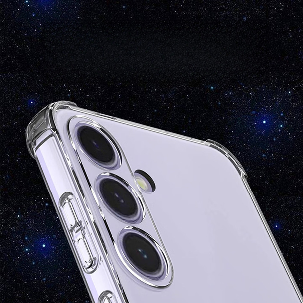 Thích hợp cho Samsung S26 S26 + Samsung S26Ultra Túi khí trong suốt siêu mỏng Vỏ silicon tản nhiệt chống sốc