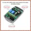 Bộ thu điều khiển từ xa cửa nhà để xe 2CH đa năng 12 / 24V cho mã học tập 433 MHz Mã cố định Mã lăn (R F C V)